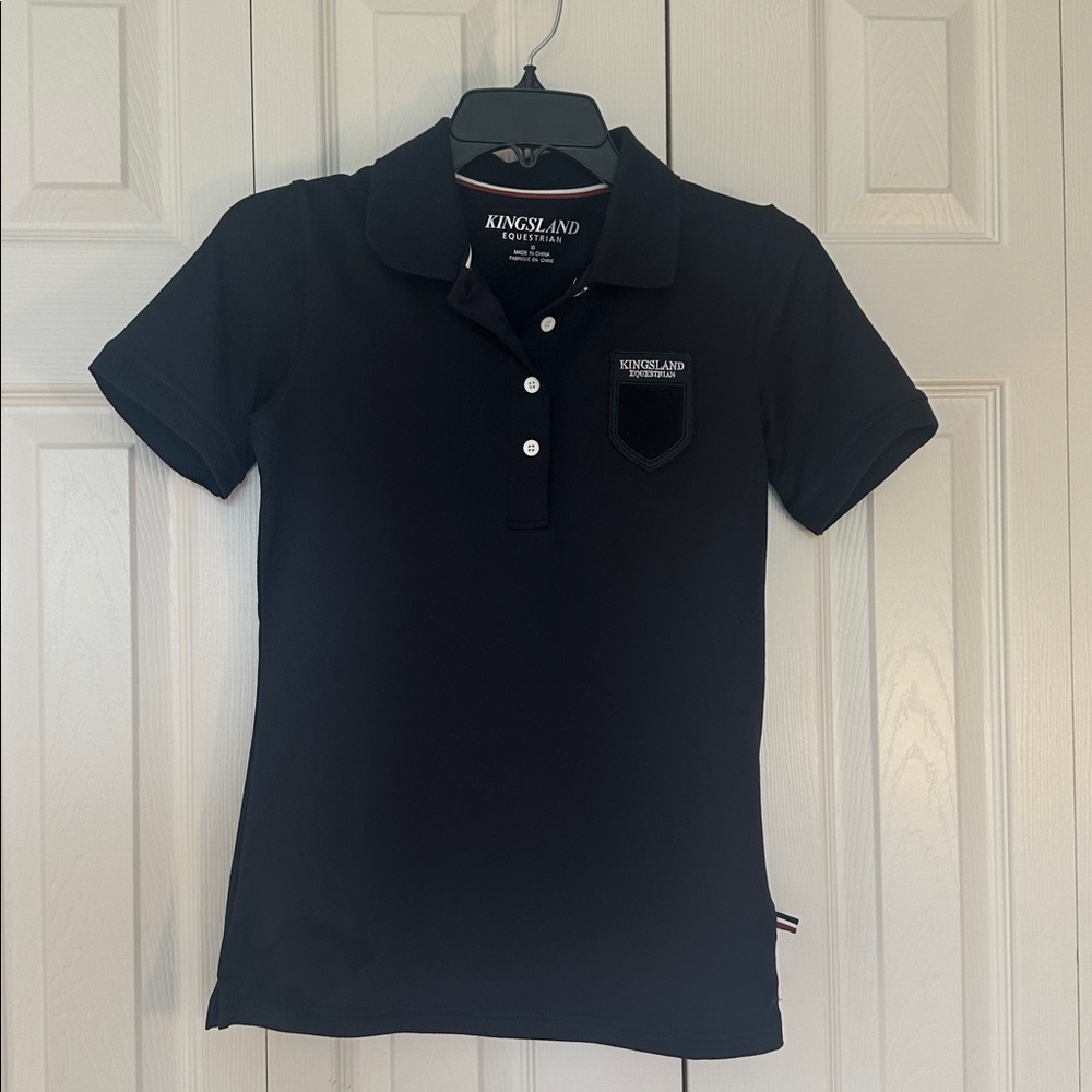Kingsland Black Polo Shirt in excellent condition, maybe not even used